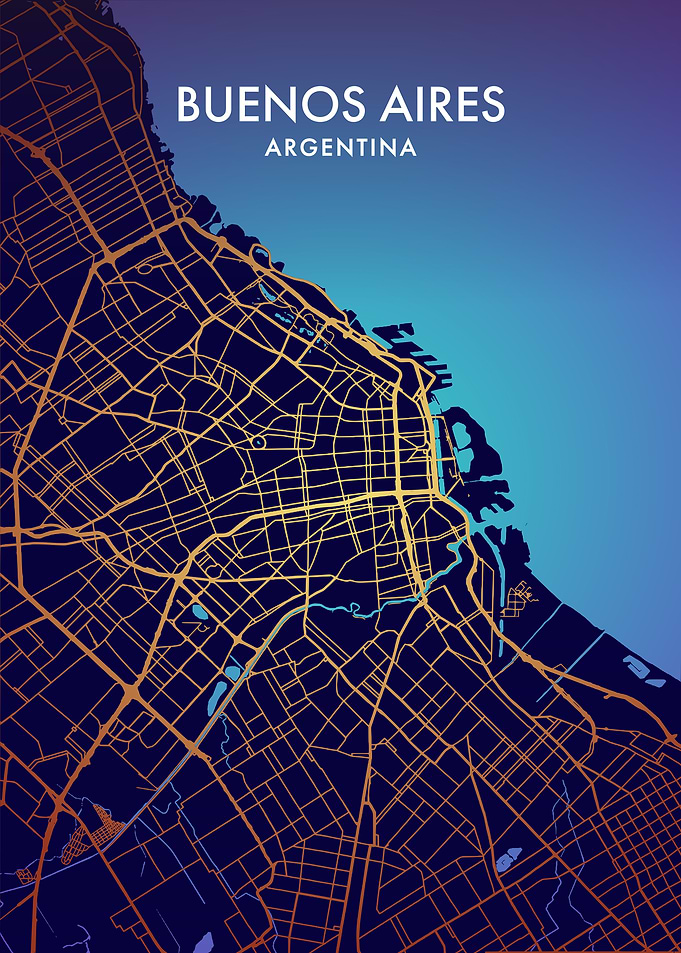 Buenos Aires City Map