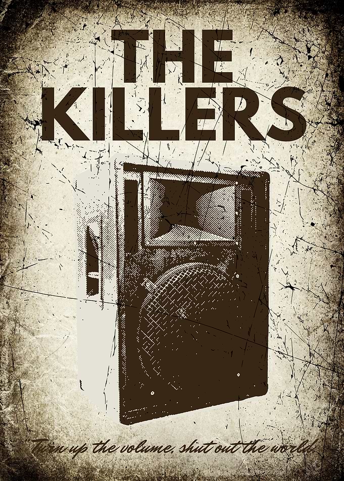 The Killers Music Poster