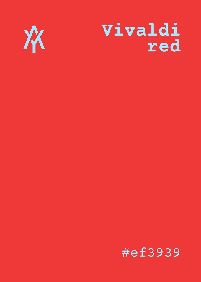 Vivaldi Red Color Palette