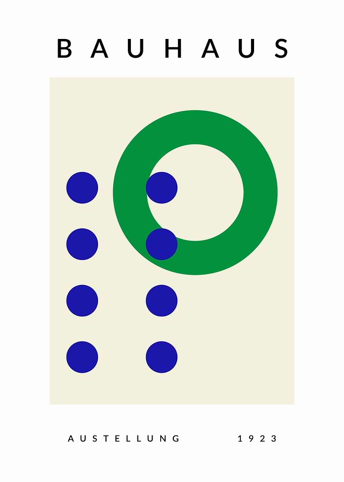 Bauhaus | Blue dots Trip 18
