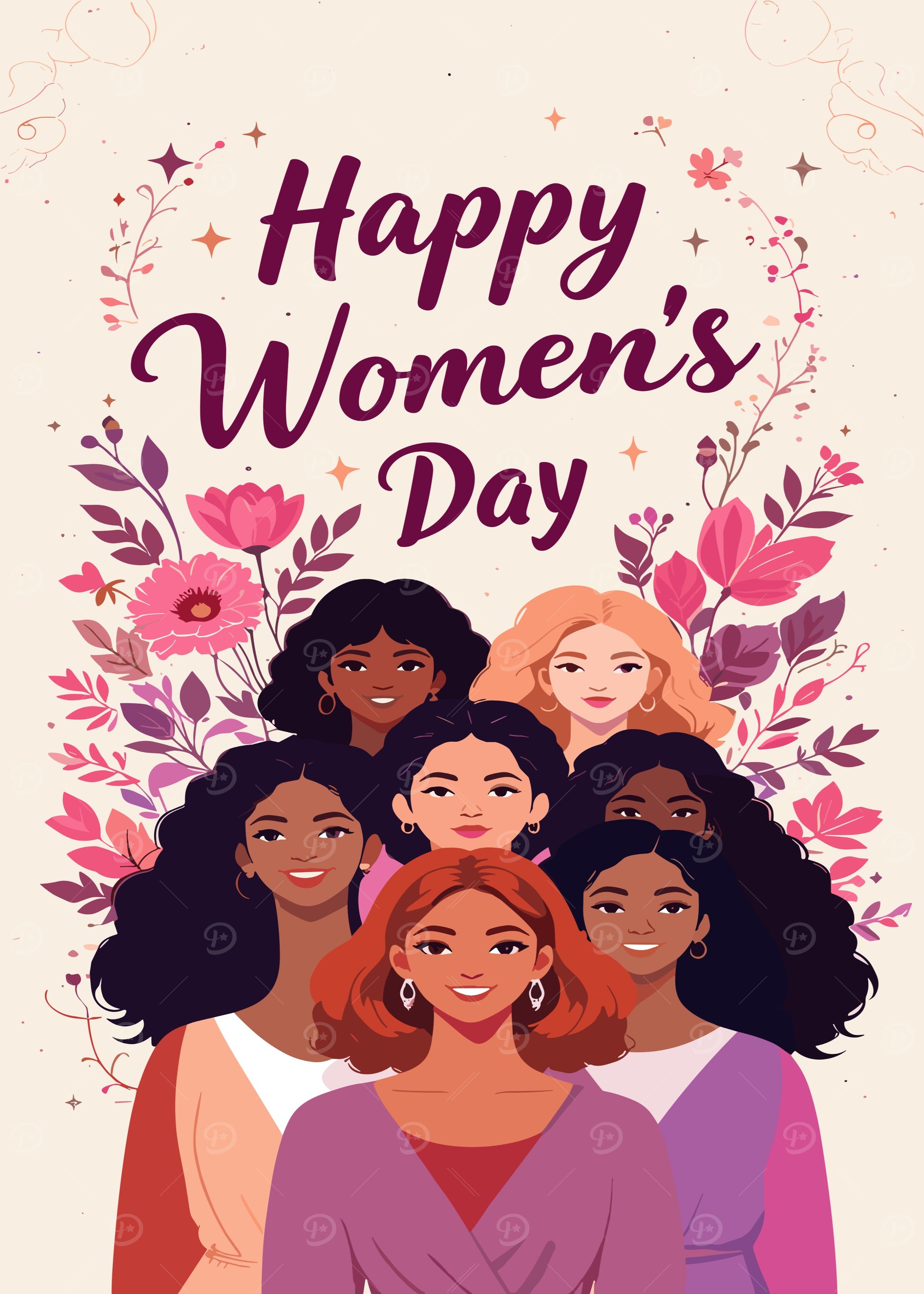 Happy Women's Day Card