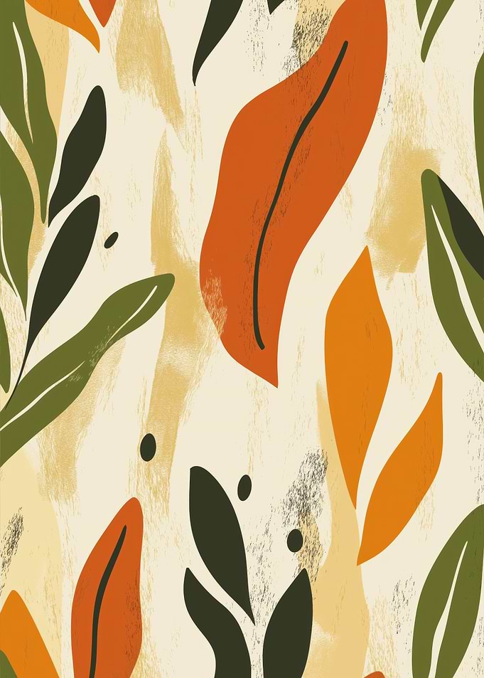 Abstract Floral Pattern