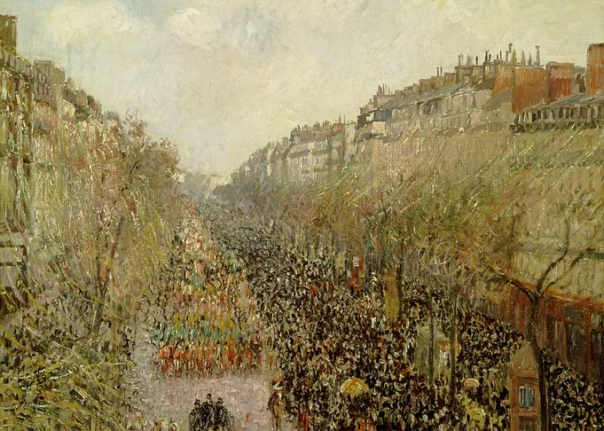 Parisian Street Scene