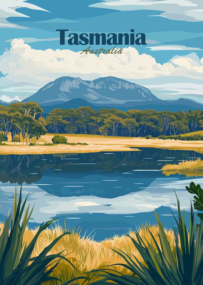 Tasmania Landscape Poster
