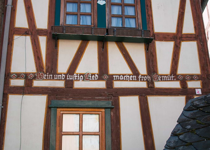 German Timber Framed House