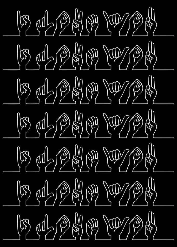 Sign Language 'I Love You'