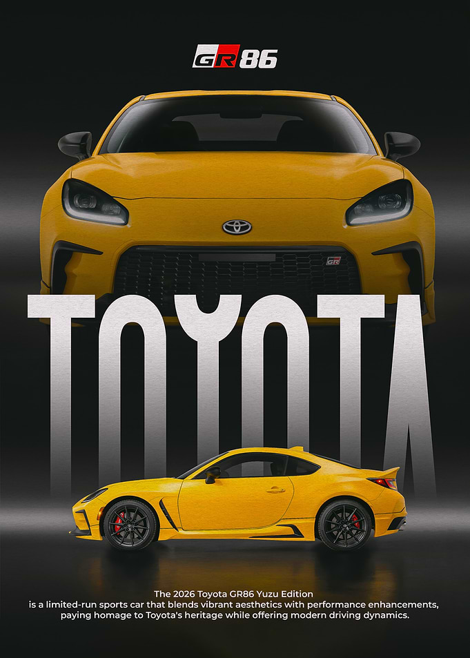 2026 Toyota GR86 Yuzu Edition