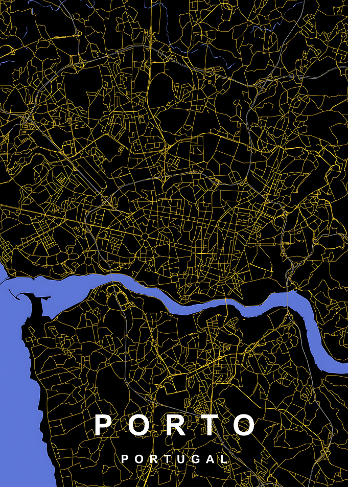Porto City Map