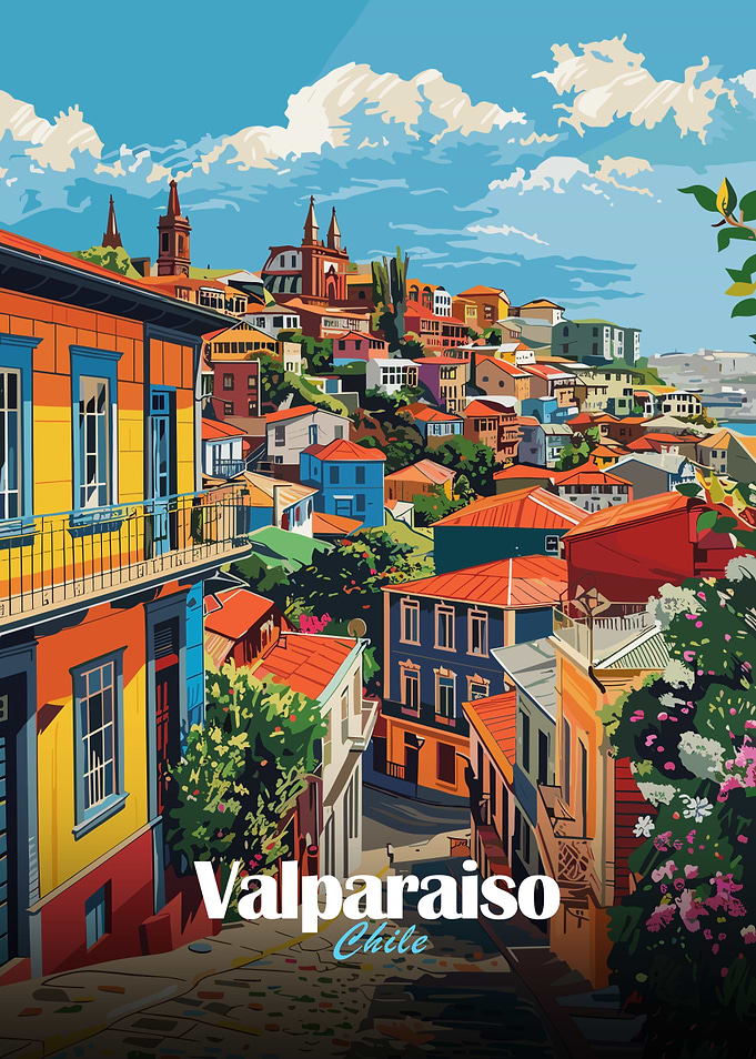 Valparaiso, Chile Cityscape