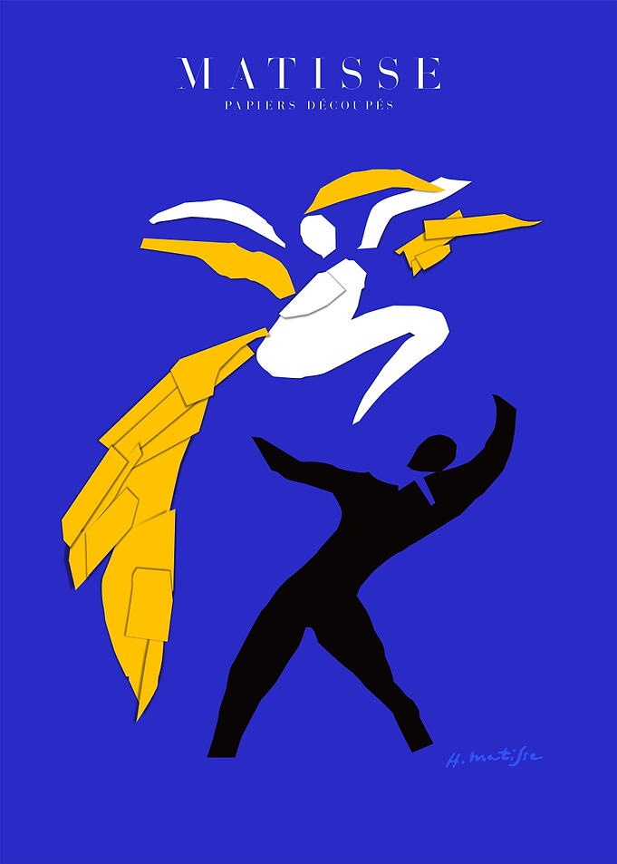 Matisse | Deux danseurs Trip Blue L