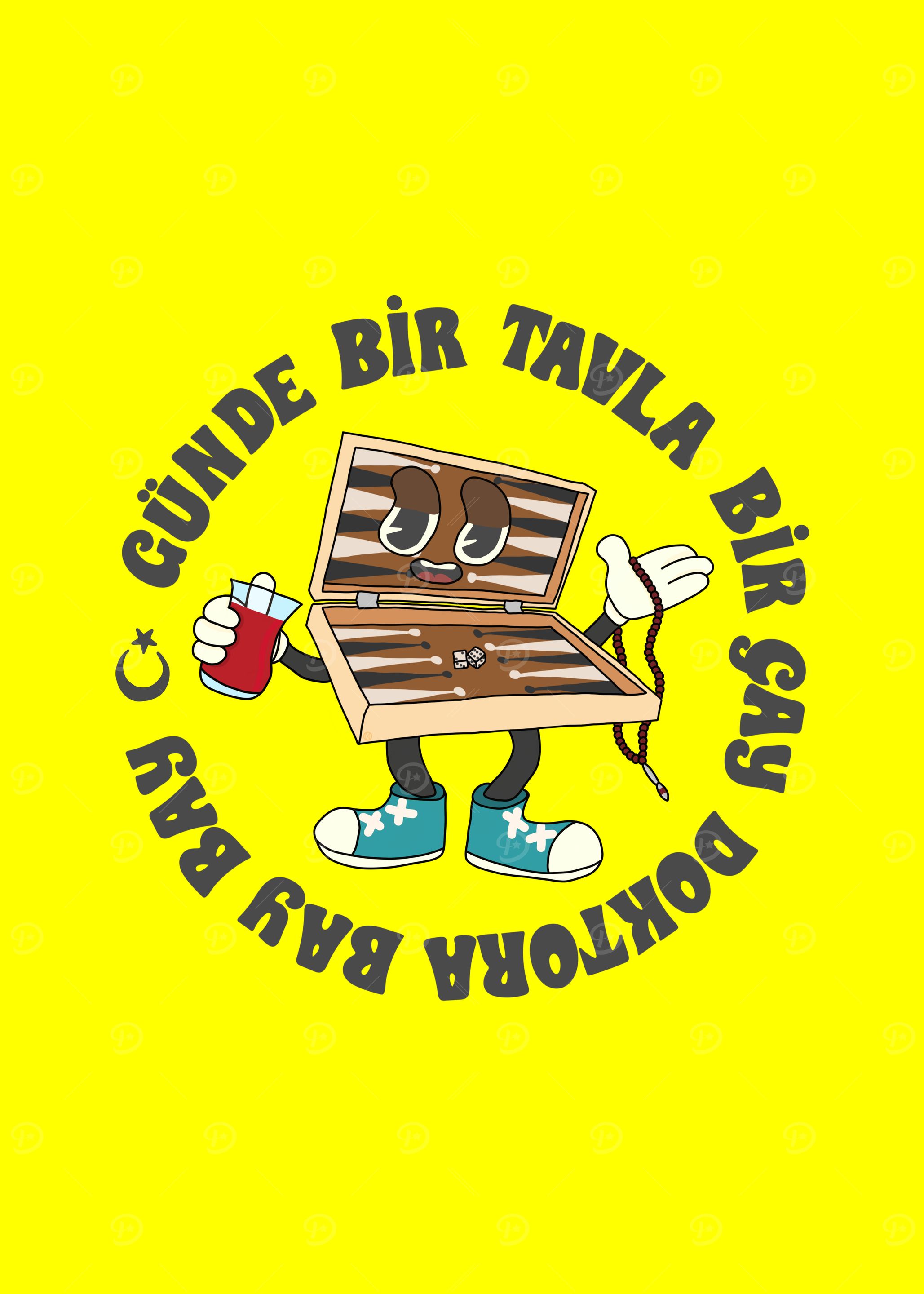 Backgammon Cartoon