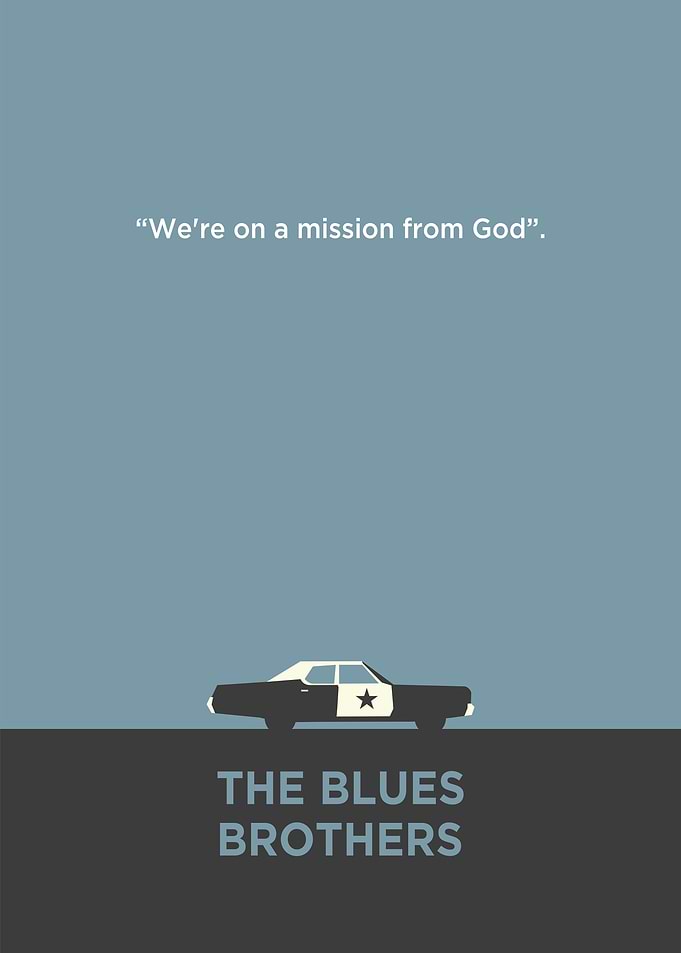 The Blues Brothers Movie Poster