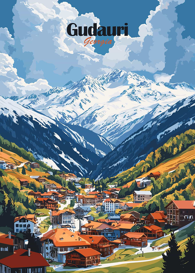 Gudauri, Georgia Mountain Village