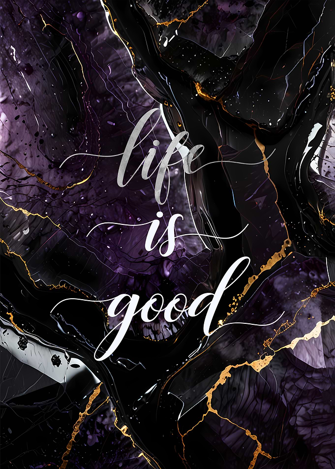 Life is Good Abstract Art