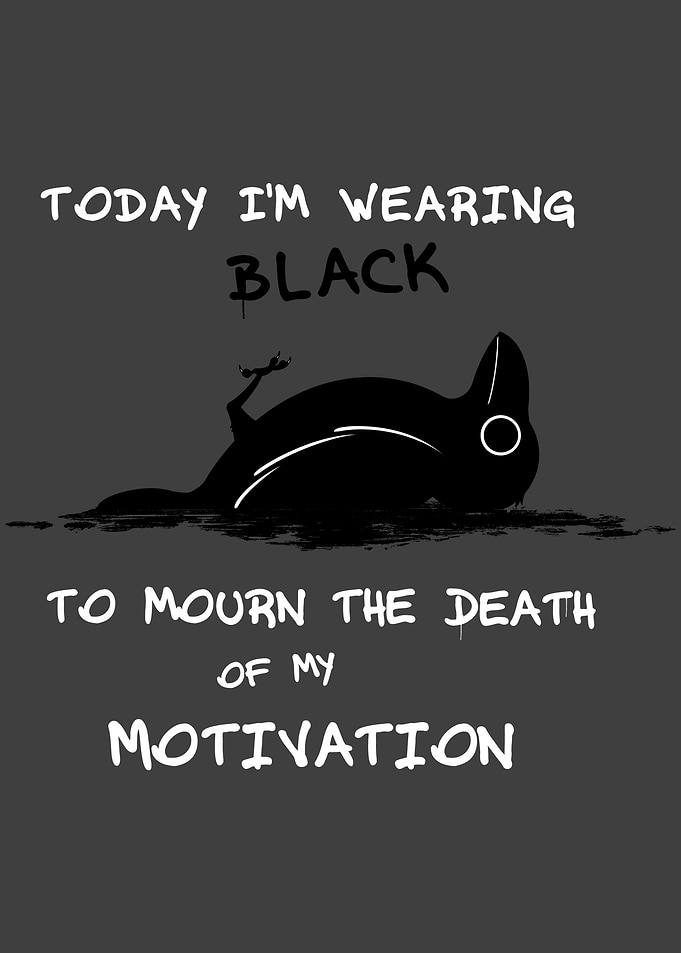 Today I'm wearing black