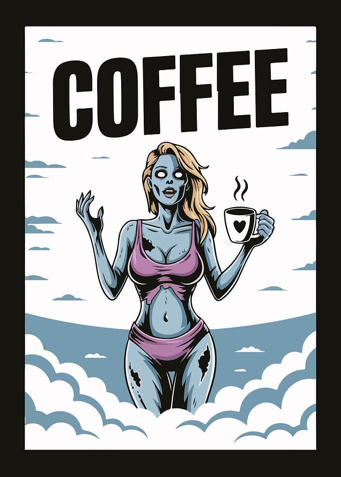 Zombie Coffee Girl