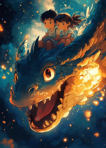 Dragon Ride with Kids