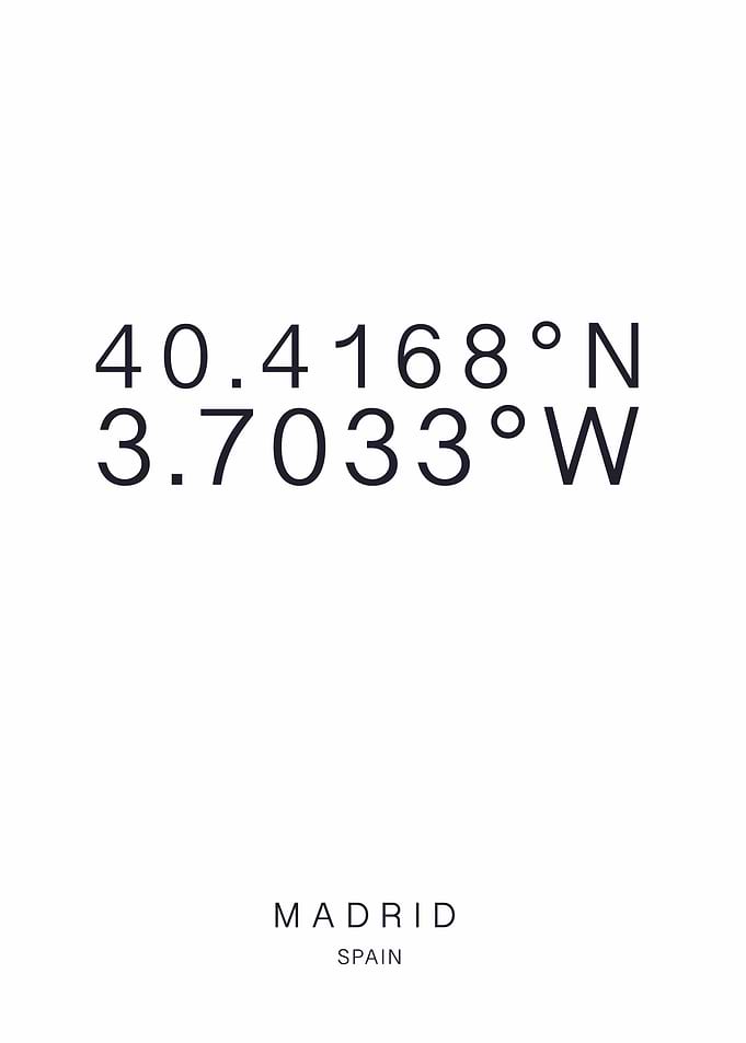 Madrid Coordinates