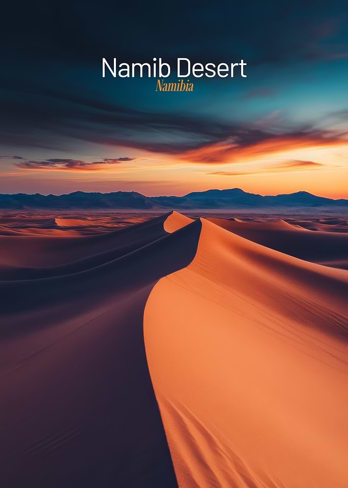 Namib Desert Sunset