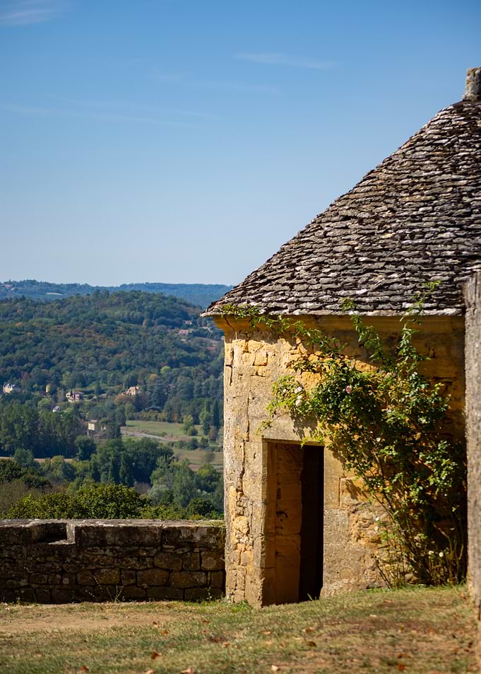 Stone Building with View