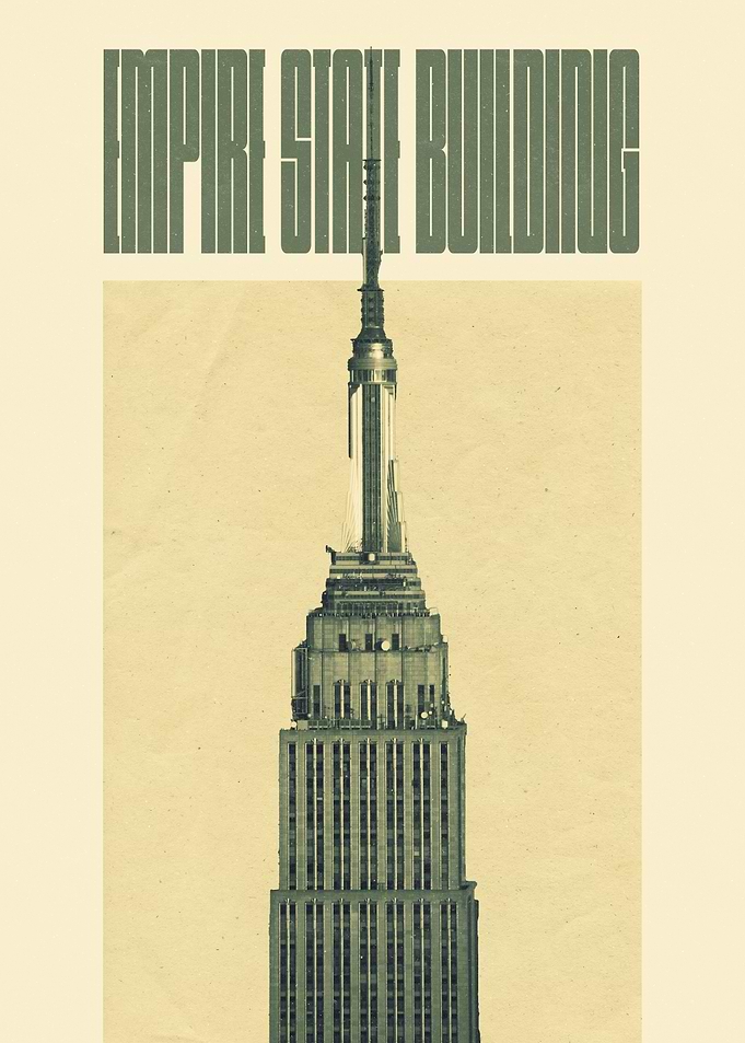 Empire State Building Poster