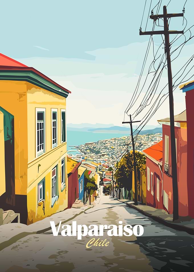 Valparaiso, Chile Street View