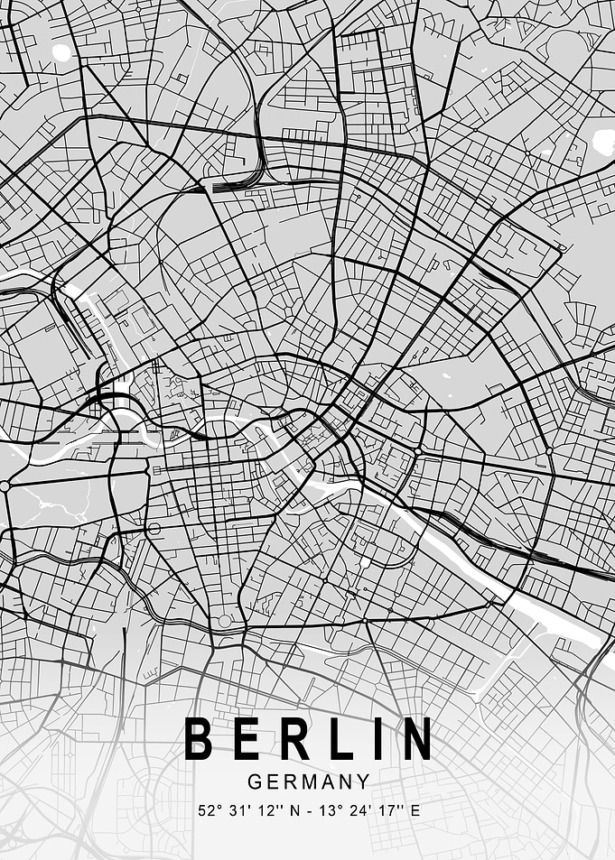 Berlin Light Map