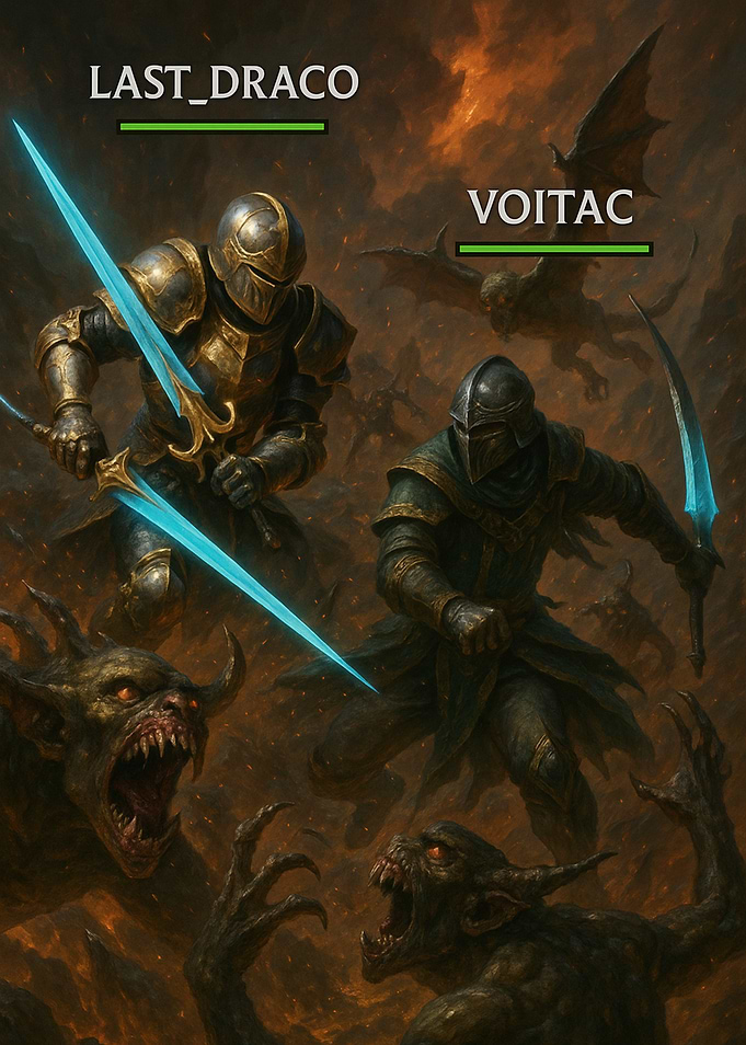 Fantasy Battle Scene