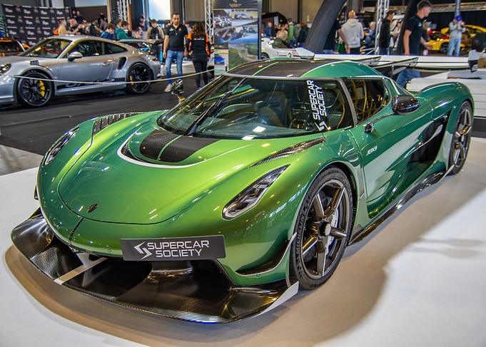 Green Koenigsegg Jesko