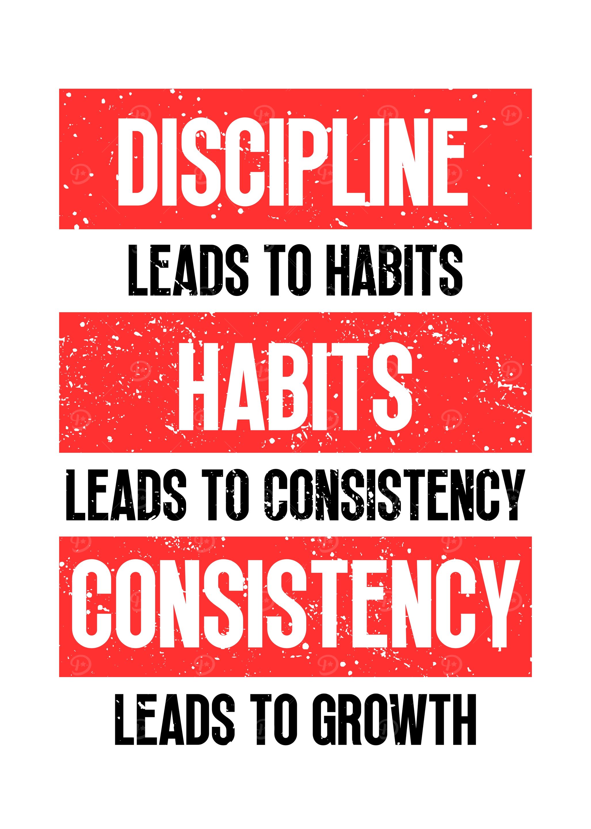 Discipline Leads to Growth