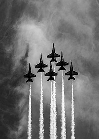 Jet Formation in Flight