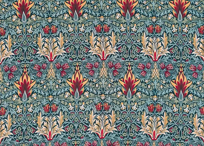 Art Nouveau Floral Pattern