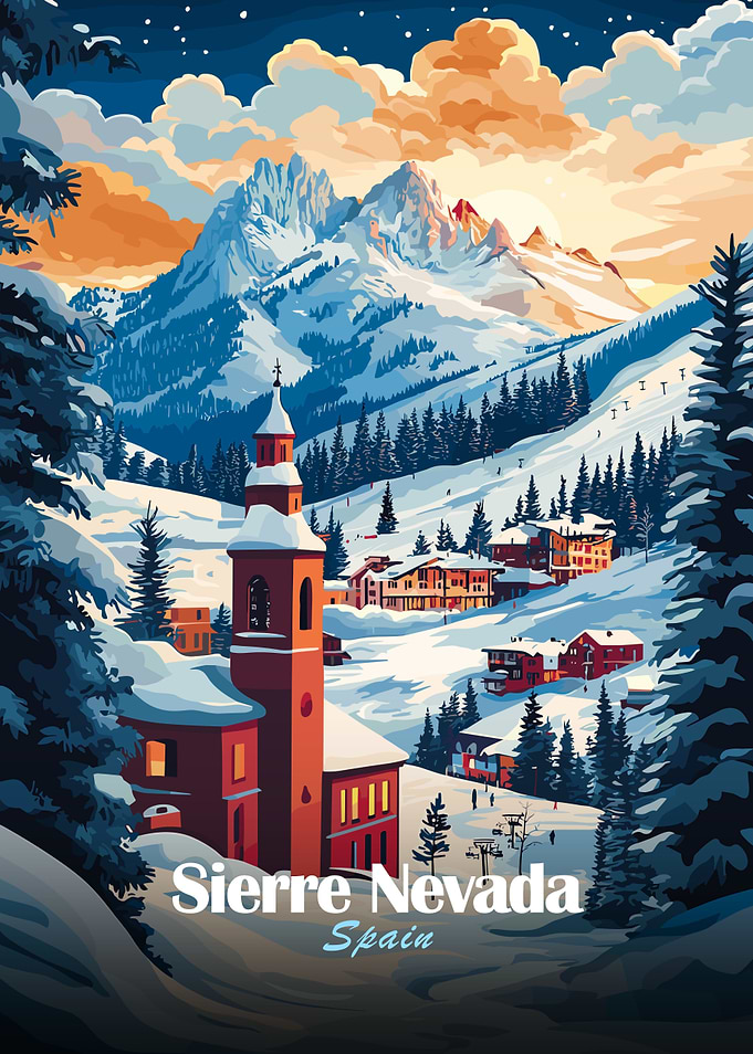 Sierra Nevada Spain Mountain Village