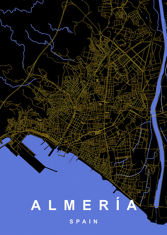 Almería City Map