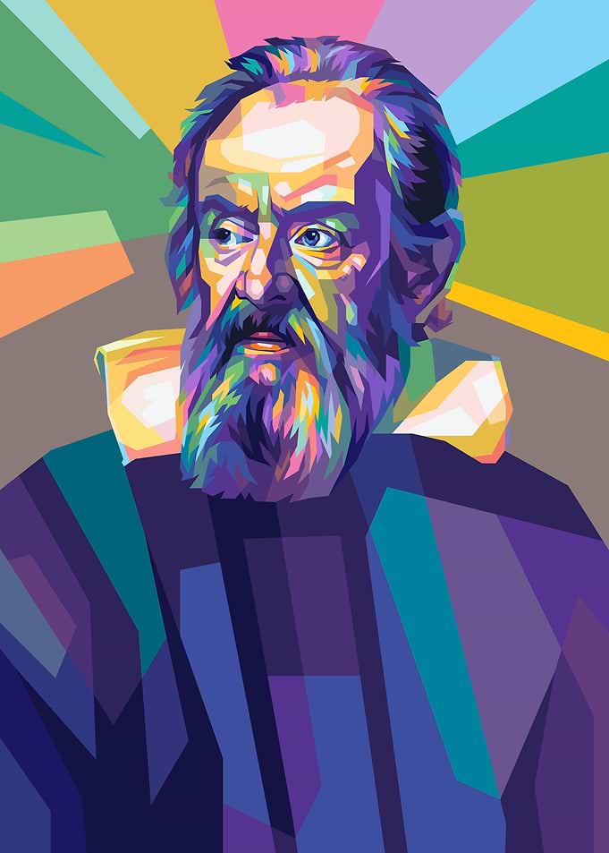 Galileo Galilei Portrait