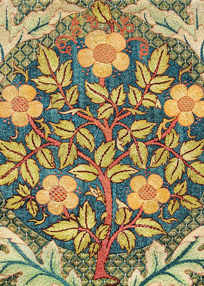 Embroidered Floral Pattern