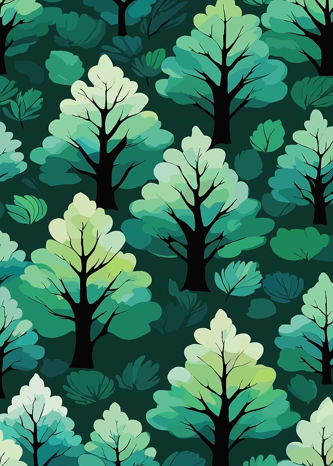 Green Forest Pattern