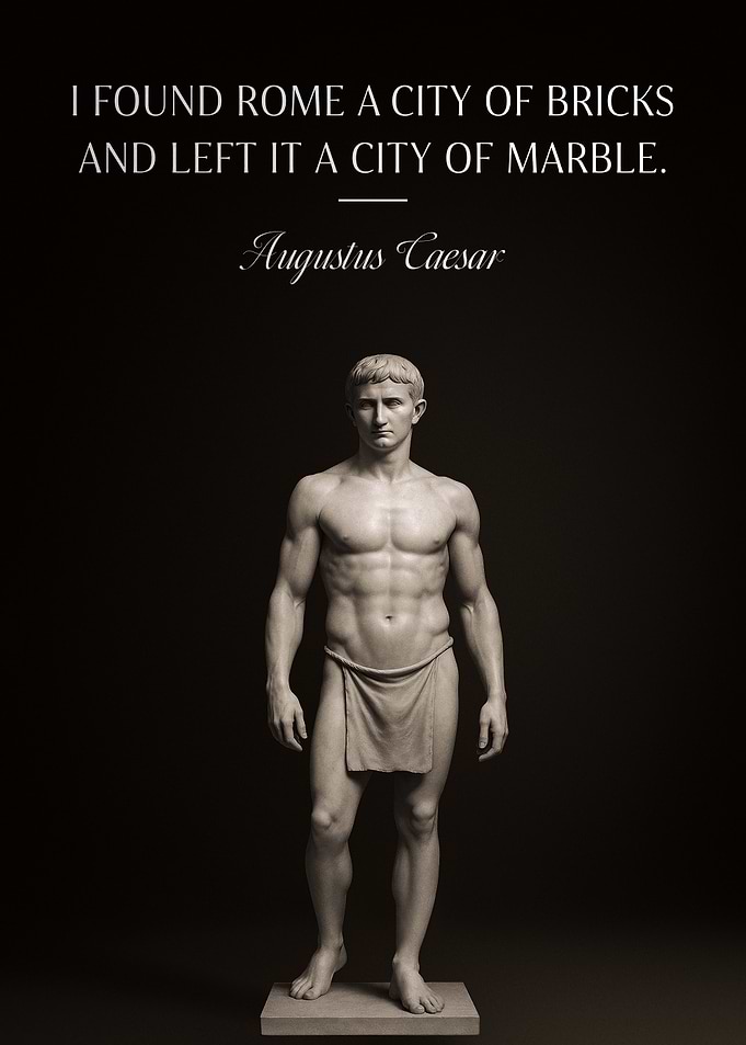 Augustus Caesar Statue