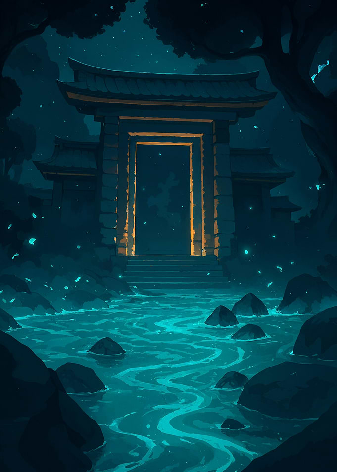 Mystical Japanese Gate