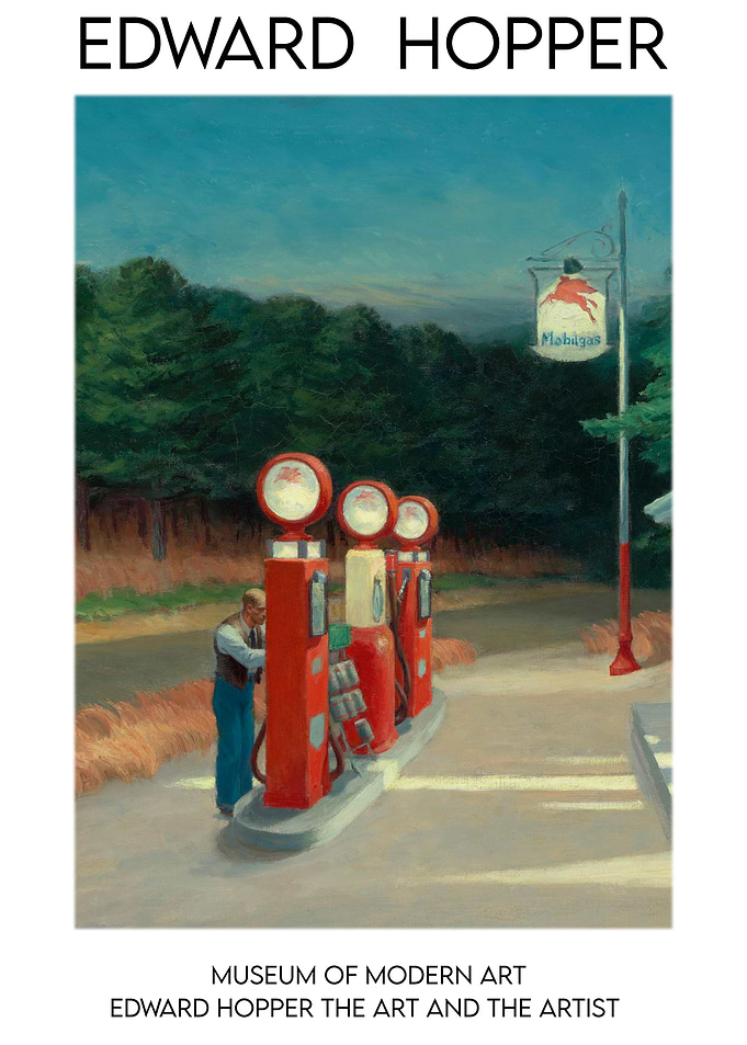 Edward Hopper Gas 1940