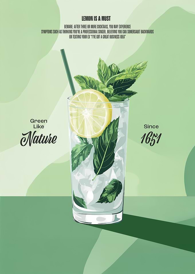 Full Green Cocktail
