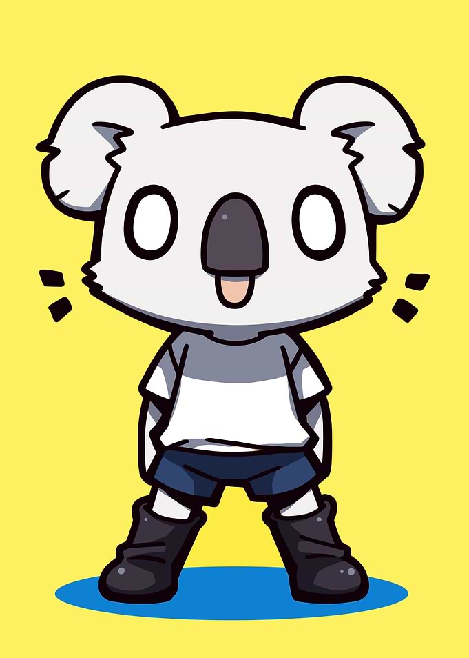 Cute Koala Cartoon