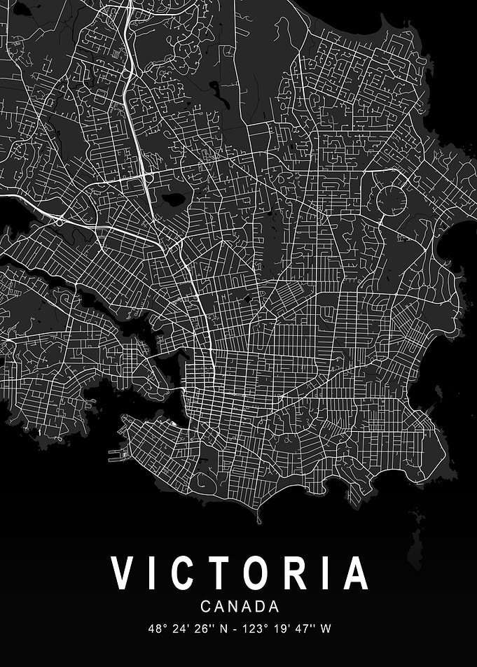 Victoria Dark Map