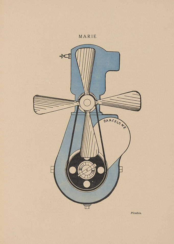Marie Engine Illustration Francis Picabia