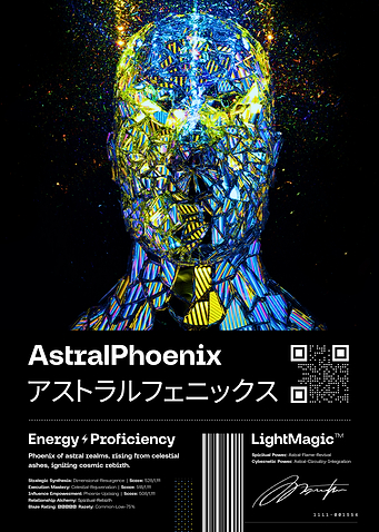 Astral Phoenix Digital Art