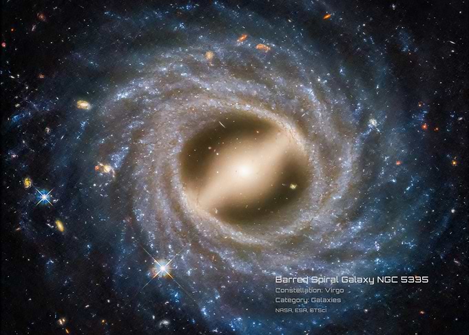 Spiral Galaxy NGC 5335