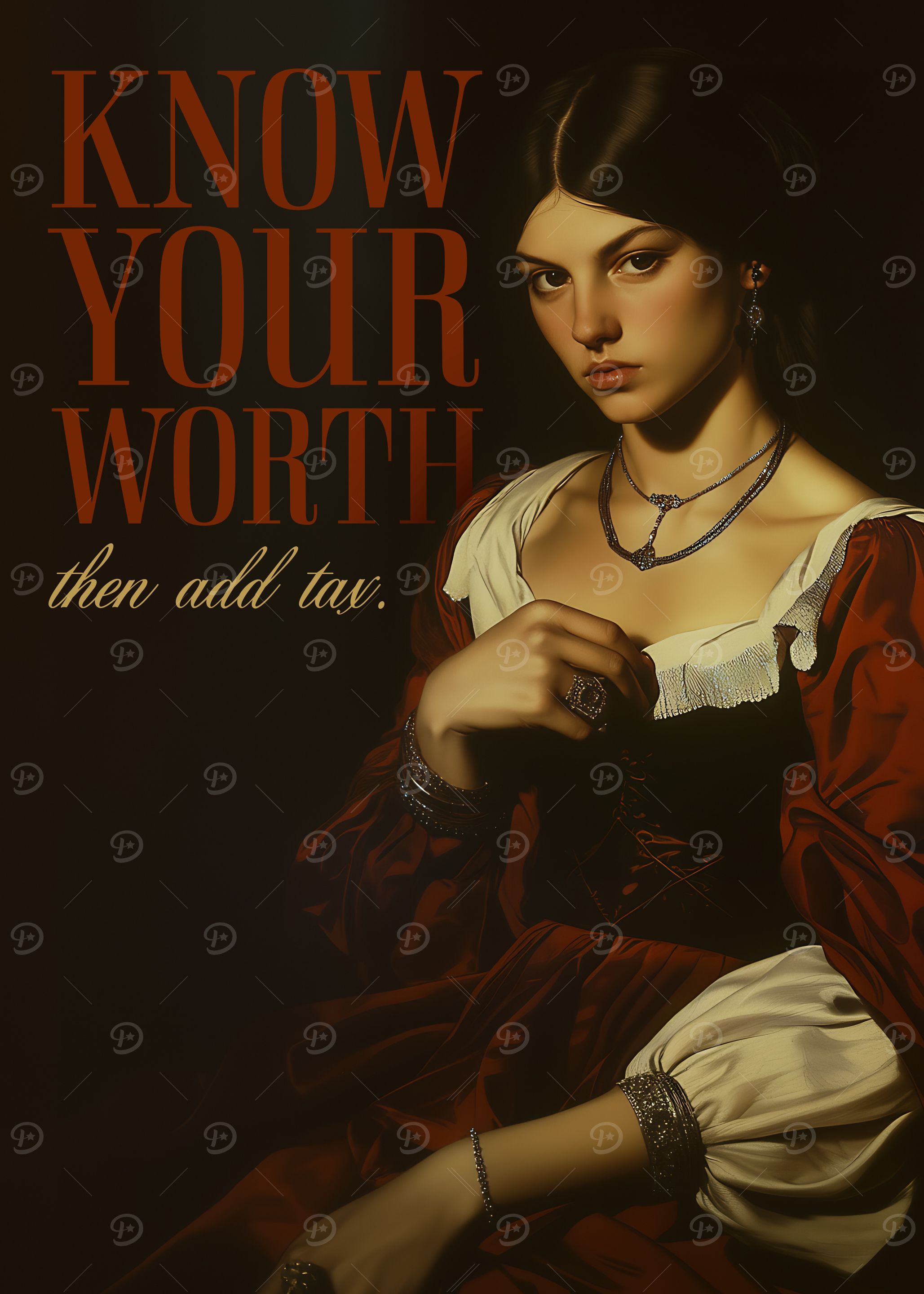 Know Your Worth, then add tax.