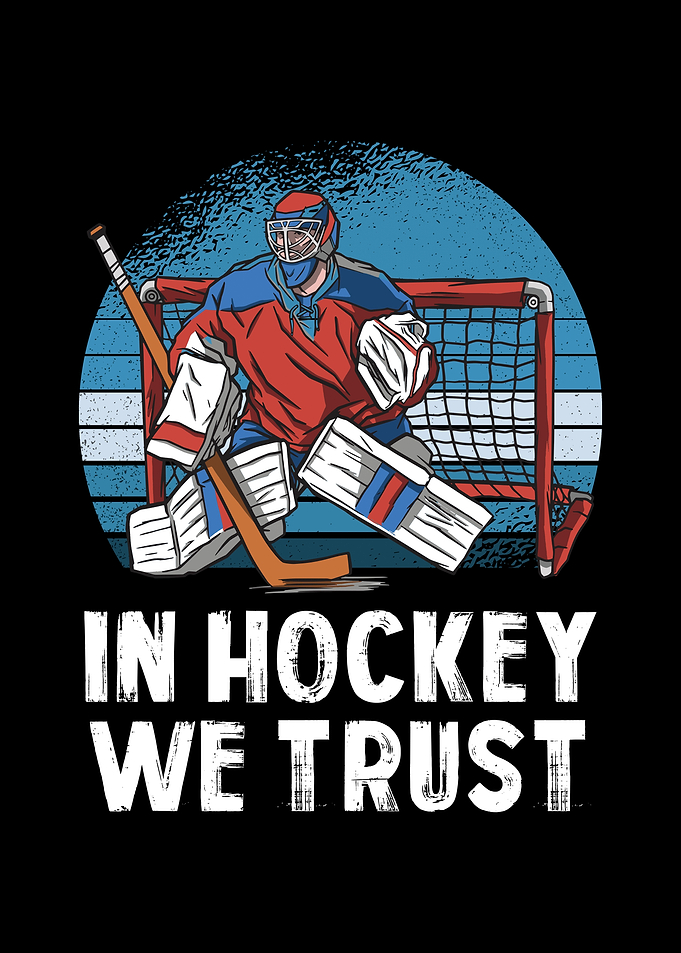 Hockey Goalie Graphic