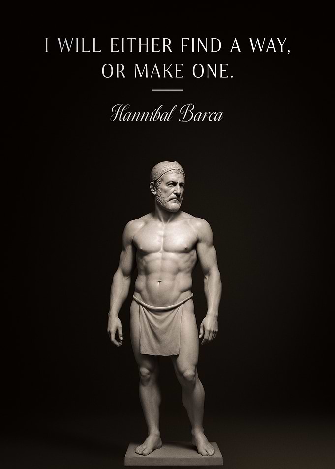 Hannibal Barca Statue