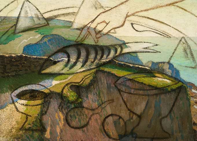 Abstract Fish Francis Picabia